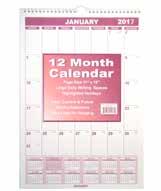 Month Wall Calendar 12 X 11 in 12