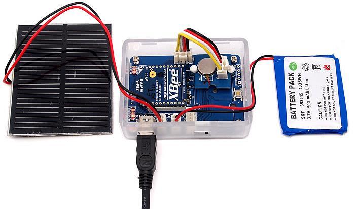 powered Xbee module Xbee-Arduino Shield Xbee is based on