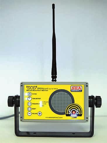 and an ISPLB8X, Alerting Unit, worn by each crewmember.