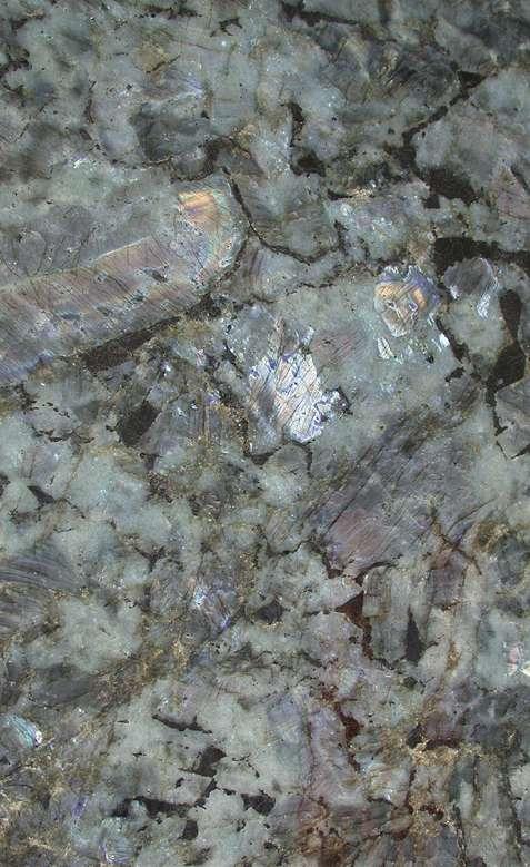 LABRADORITE BLUE / GRANITE **IMPORTANT Each block of granite is unique, therefore colour, patterning and movement can vary from slab to slab.