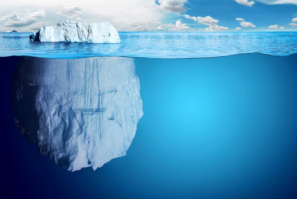 The writing craft is like an iceberg You can write a novel with this much