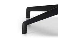Dark Grey PC01 Onyx Wood/4 Leg Finishes * Steel bracket in wood base available in