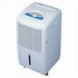 Use a dehumidifier as shown. 2. Fans are up off the floor to avoid spraying dust onto screens that will create pinholes. 3.