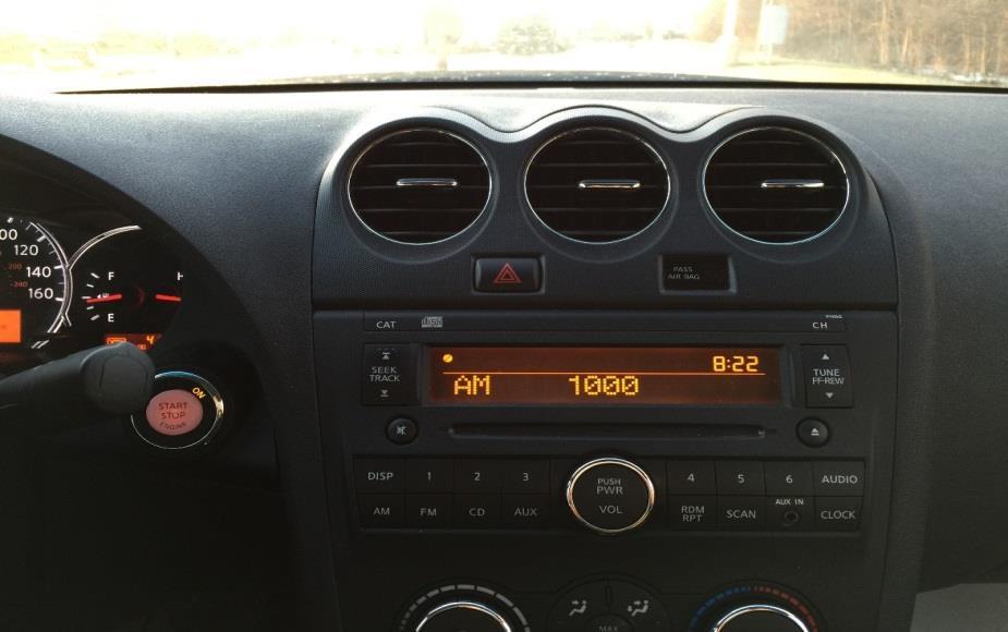 Audio Recording in Nissan Altima Buck Converter OFF Buck Converter ON