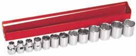 Socket Wrench Sets 9-Piece 3/8-Inch Drive D Socket Wrench Set 13-Piece 3/8-Inch Drive Socket Set Metric 65506 Special tool selection for telephone work on cable enclosures and pole hardware.
