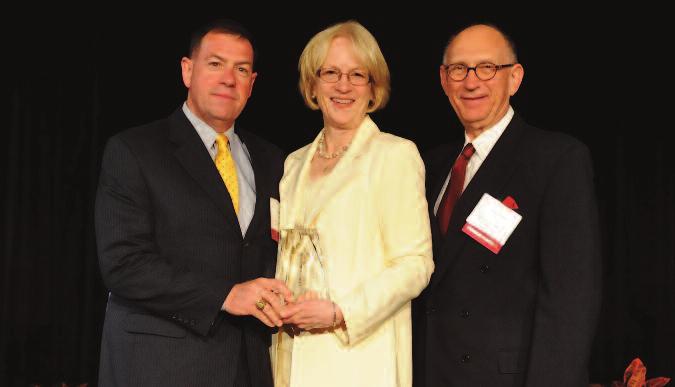 Bentley Prince Street A Preferred Vendor and Winner at the Dave Schimsa of Bentley Prince Street with Jeanne Matson, President and CEO of, and George Maibach