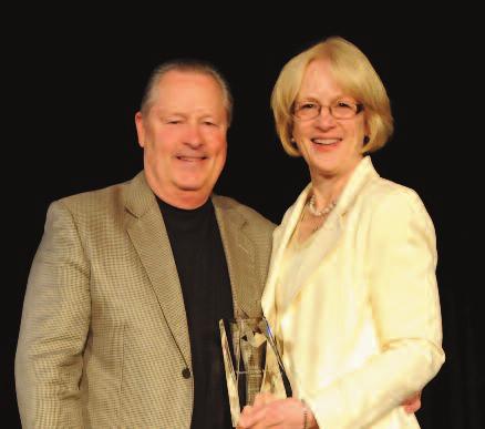 Daltile A Preferred Vendor and Winner at the John Turner of Daltile with Jeanne Matson, President and