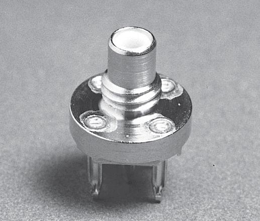 121 Series Coaxial Snap On & Screw On Types / 50 Ohm & 75 Ohm These 50 and 75 Ohm coaxial connectors are easily inserted into your printed circuit board using an insertion tool.
