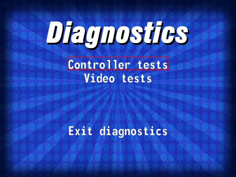 3.2 DIAGNOSTICS The DIAGNOSTICS menu provides tools to confirm that the controls are functioning properly and test screens which will assist in adjusting the monitor.