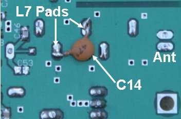 1 uf No color) 30m specific parts Install capacitor: Top side C47 & C48 (470 pf - Blue), C49 (180 pf - Orange) Install capacitors: Bottom side C46 (180 pf - Orange) Install