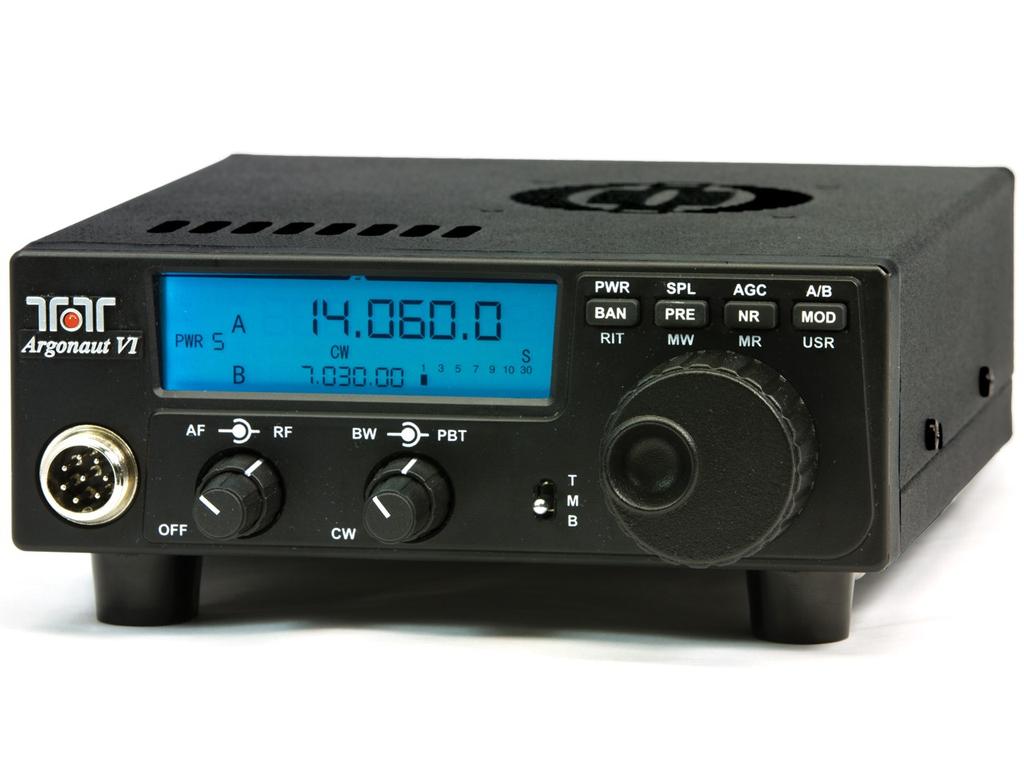10 Watts Output Dual VFO s 160-10 Meters except 12m 3 optional Filters 100 DSP Filters CW Keyer Modes: SSB, CW, AM Digital USB Port