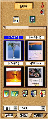 Express Your Images Create Calendars One of the easiest tasks to accomplish in Photo Express is making calendars, either for your Windows desktop or for your real desktop.