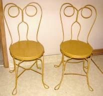 2 Ice Cream Chairs