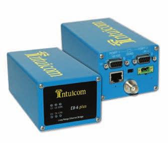 EB-6 PLUS Transceiver HIGH SPEED IP/ETHERNET DATALINK E B - 6 P L U S T R A N S C E I V E R Intuicom s EB-6 PLUS is a long-range, high-speed industrial wireless transceiver enabling both IP and