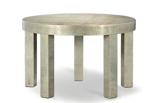 OTTAWA Low occasional table with round shape and five