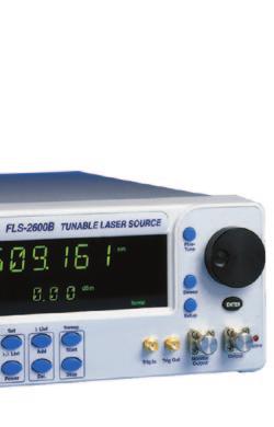 They are the logical choice for instrumentation calibration and for measuring wavelength-dependent gain, noise contribution and the saturation properties of EDFAs.