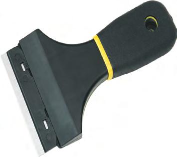 Scrpers 73171-73172 73171 Universl Shers Hed with open cutting mtrix for esy exit of sheet metl, with chip clipper nd chip protection device. Ergonomiclly-shped 2-component non-slip hndles.