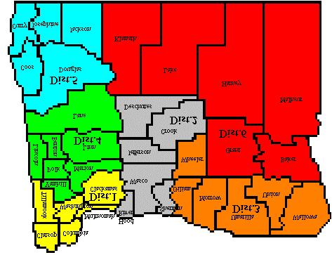 Structure of the Oregon Section ARES/RACES Organization ARES District and County Map Please refer to the ARRL Public Service Communications Manual for a complete and current description of the ARES