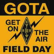 PAGE 2 This year we got the opportunity to have the G-O-T-A (get on the air) station inside our ARES tent on Field Day.