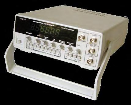 fixed attenuator Separate TTL output, external wobble modulation input Rise time 100 ns