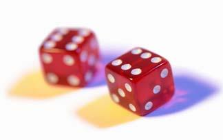 What is the probability that you roll a 6 on each of the two dice? 37.