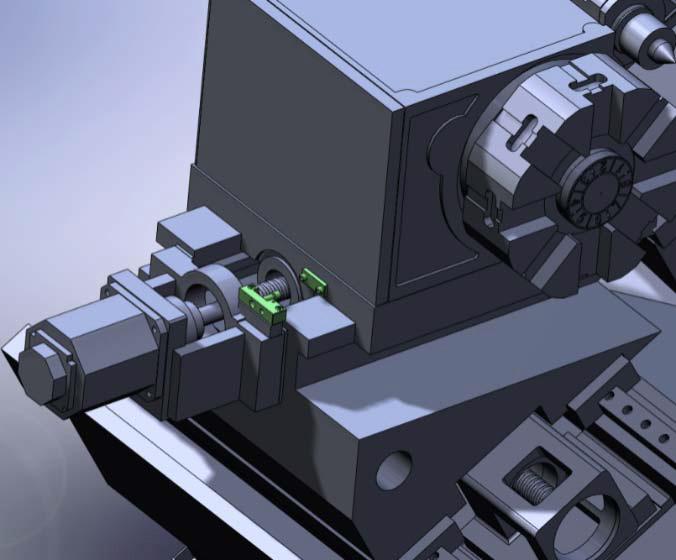 CAPABILITY, FLEXIBILITY, RELIABILITY High Accuracy Machining In Touch Switch mode, when commanded by M code, the turret touches a precision micro switch and physically