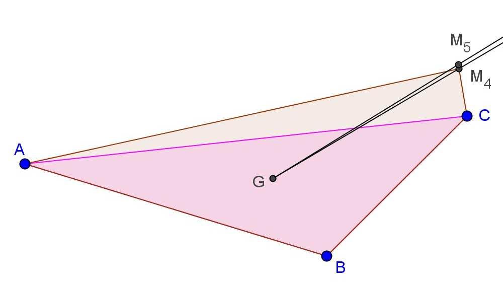 Page 3/10 3. Gonfler un triangle ABC est un triangle, on note d la longueur du plus grand côté et G son centre de gravité.
