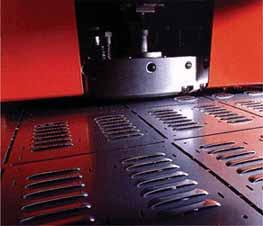 Press brake Punch press Used to bend the flat sheet metal into its final shape.