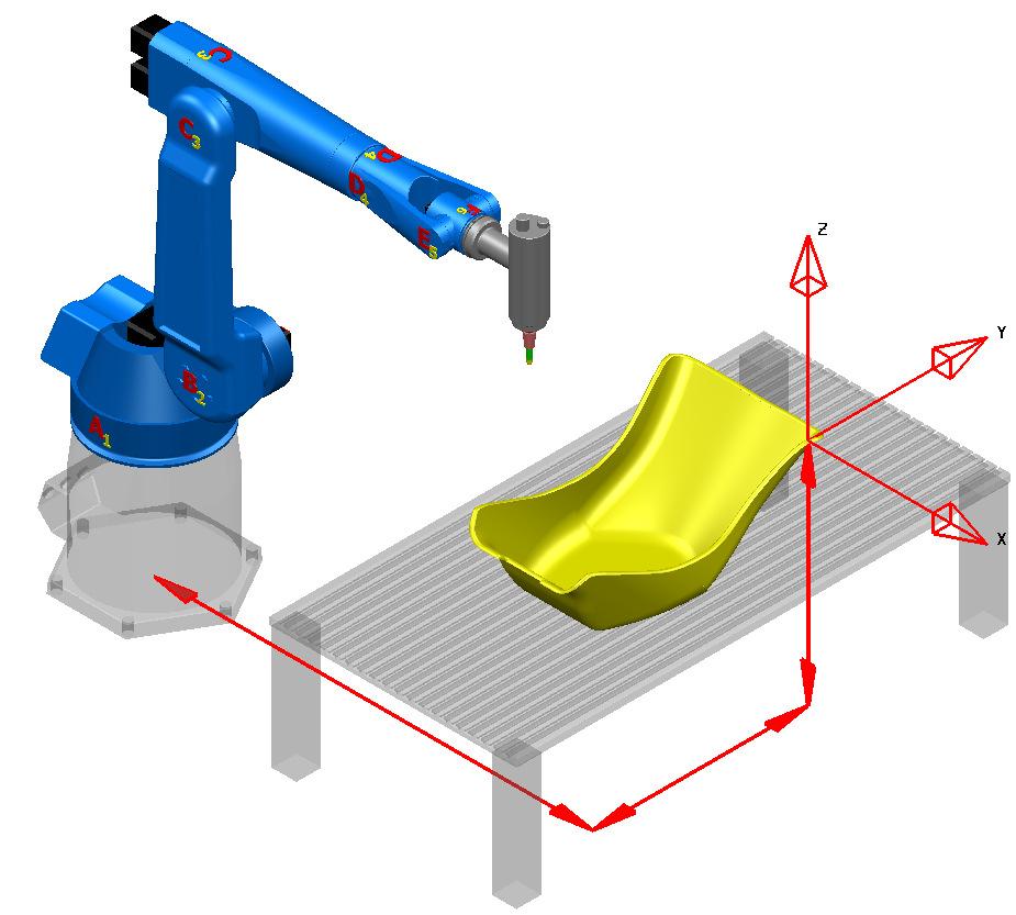8 Position of the part from the robot You must accurately know the position