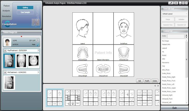 2D Software OrthoVision ADVANCED SOLUTION FOR ORTHODONTIC TREATMENT PaX-i PaX-i SC PaX-i OS PaX-i OP (PaX-i : PCH-2500)