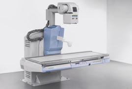 Heavy or immobile patients are easier to handle, work becomes more ergonomic. For some radiographic examinations, the patients can even remain seated in a chair or in a wheelchair.