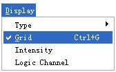 3.8.2 Display Grid Click Display in main menu