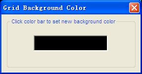3.8.4 Background Color Click Display->Grid Background Color