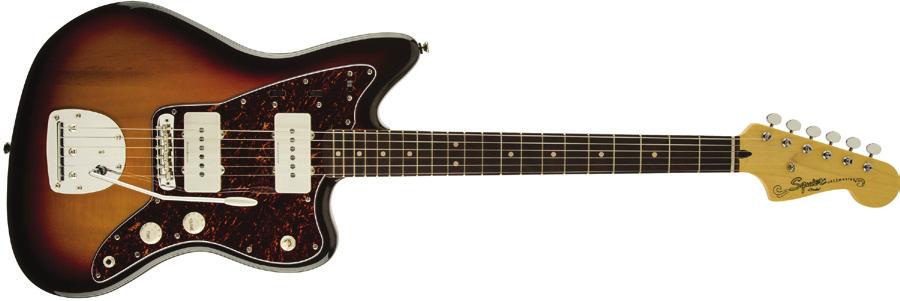 Vintage Modified Jaguar With great sound, great feel and great value, Squier s Vintage Modified Stratocaster HSS comes roaring back with a powerful mix of vintage style and up-to-the-minute modern