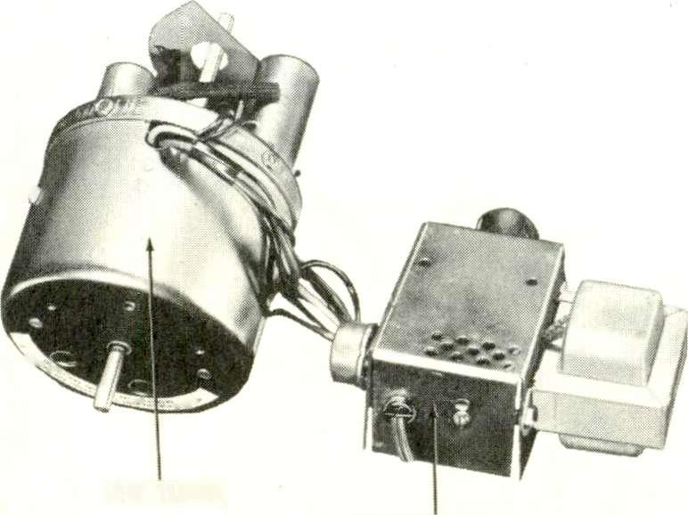 It consists of a turret type tuning mechanism contained in a cylindrical shaped can.