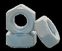 STANDARD HEX MACHINE SCREW NUTS Steel GR 2 Clear Zinc Plated Function: Designed for use with machine screws in moderate to light loads. Used with bolts for heavier loads.