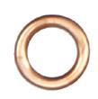 COPPER ASB. FREE SEALING WASHER - CRUSHABLE TYPE PREFIX 462 Art. No. 462.06.10 Screw Size : M6 OD: 10mm Thickness: 1.5mm Art. No. 462.010.16 Screw Size : M10 OD: 16mm Thickness: 1.5mm Art. No. 462.012.