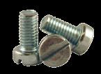 METRIC SLOTTED CHEESE HEAD MACHINE SCREW DIN 84 (ISO 1207) Steel Class 4.8 Clear Zinc Plated Dia-Thread Pitch (d) Length (l) mm Art. No. P. Qty. 10 040.5..10 50 12 040.5..12 50 M5-0.8 16 040.5..16 50 20 040.