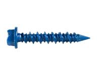 CONCRETE SCREWS Note: Softer base materials require undersized bits for maximum performance. One (1) drill bit included in each pack. Features: High strength steel.