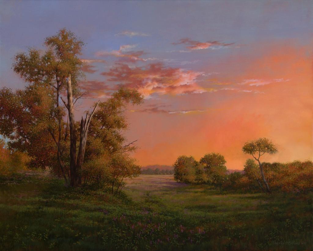 Essence of Twilight 2010 Oil on linen 24 x 30 inches Signed & Dated lower left: