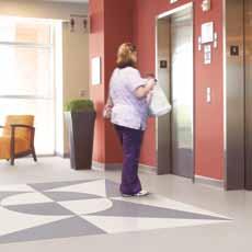 Standard in 6-ft widths, Integra is ideal for healthcare and educational facilities. Choose from 10 speckled colorways.