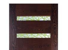 Modern: Wood Species TM Door Collection: Wood Species Stain-grade Wood Species TruStile offers the broadest