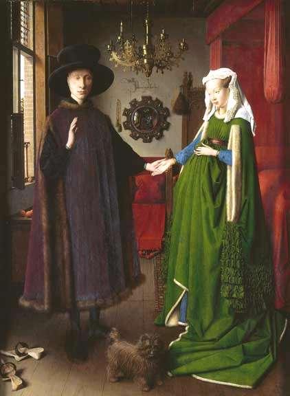 Giovanni Arnolfini and His Wife