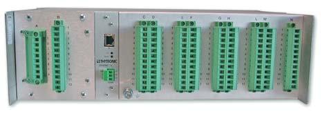 A B C-D E F G-H L-M N A Current inputs I/O with connectorized terminals B C-D E F G-H L-M N R Voltage inputs RTD inputs (optional) 8 binary inputs 8 binary