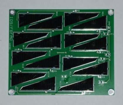Power System: Interorbital Solar Panel PCB 17 15 solar cells per PCB 5 sets in parallel of 3 cells in