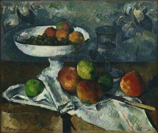 P a u l C e z a n n e Cezanne painted with the Impressionists but continued to paint