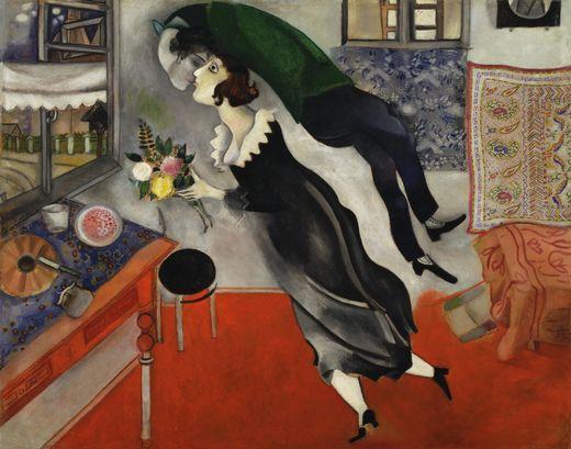 M a r c C h a g a l l Chagall was Russian but spent his adult life in Paris He often painted dreams and images from his