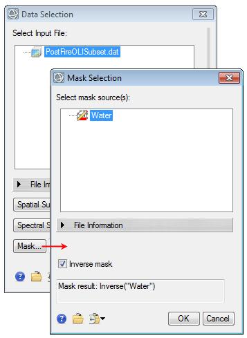 14. Click OK in the Data Selection dialog. 15.