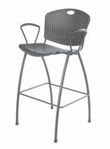 CATEGORY: MULTIPURPOSE CHAIR & BAR STOOL COLLECTION: ANYTIME BASE PRICE: $236 GSA SIN #: 711-19 Anytime can be specified in 9 plastic colors with upholstered pads for added comfort.