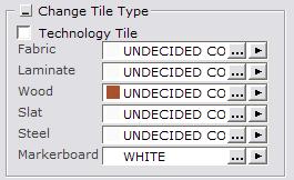 Change Tile Type In the Change Tile Type section, you can check a box for Technology Tile. A Technology Tile is a preconfigured tile with placeholders (blank covers) for electrical or data components.